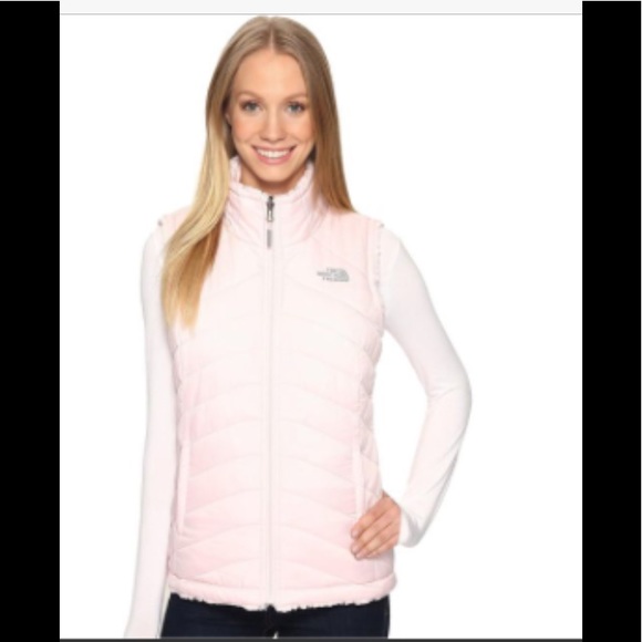 The North Face Jackets & Blazers - The North Face Pink Reverseable Vest